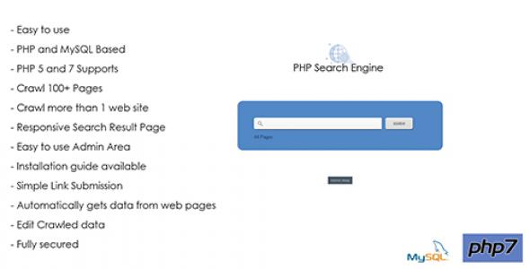 PHP Search Engine - MySQl based Simple Site Search